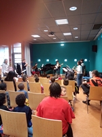 Atelier de Jean-Michel Davis du CRD Val Maubuée